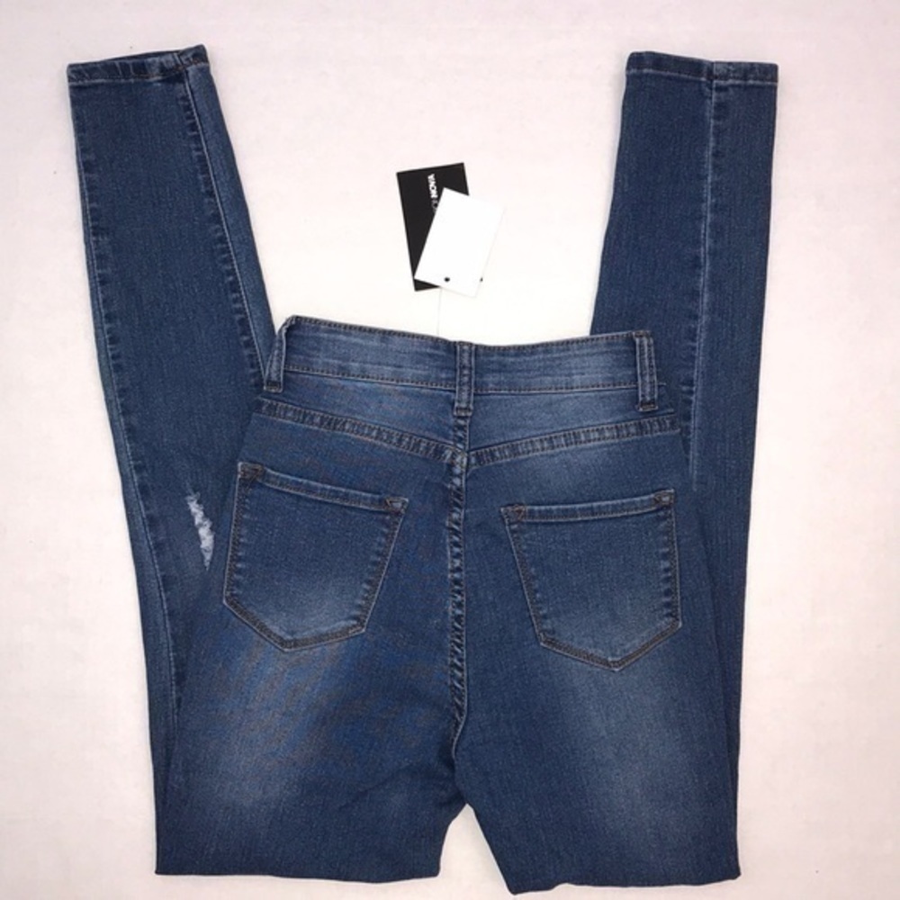 Fashion Nova Say Yes To Distress Jeans - Picture 10 of 11